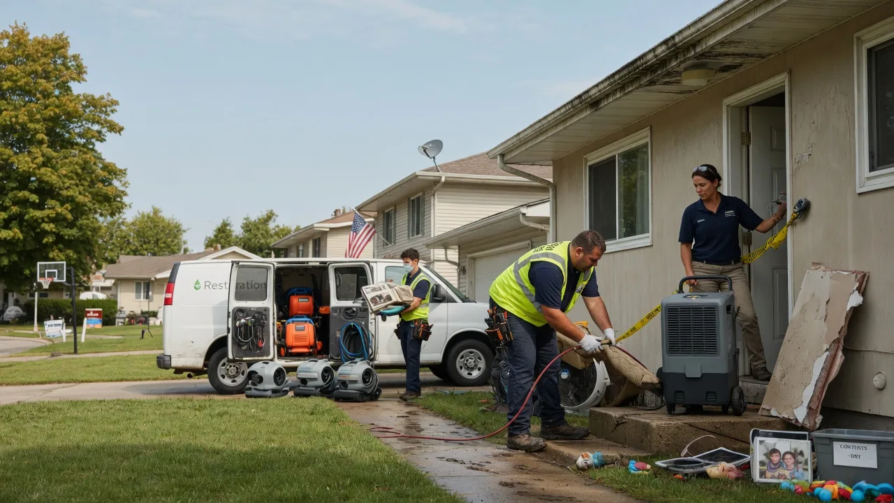 Water Damage Restoration in Poseyville, IN near me